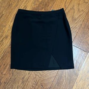 NWT Lauren Ralph Lauren Pencil Skirt Black with Side Slit